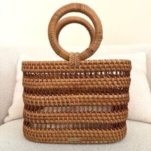 Cult Gaia Rattan bag NWT